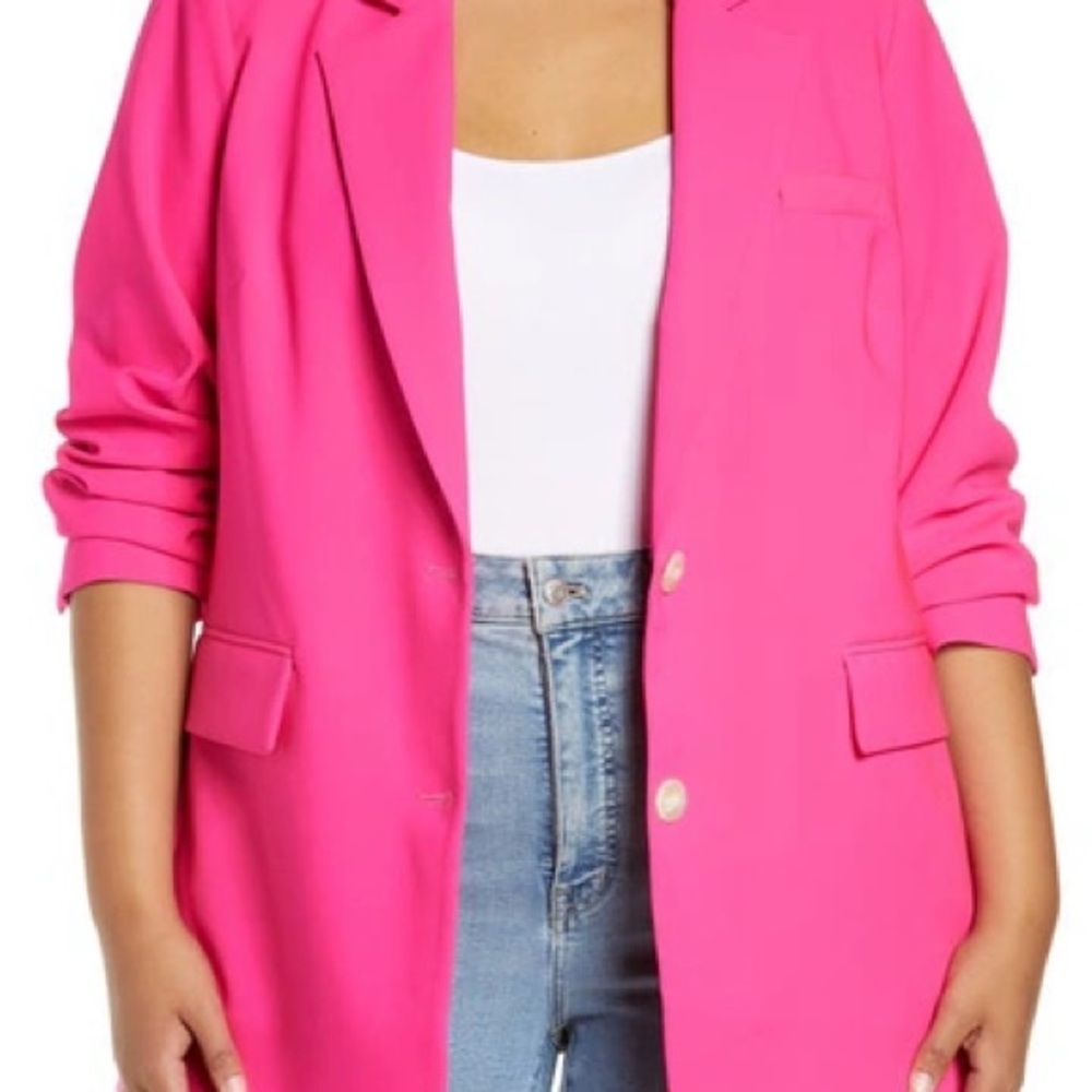NWT Vince Camuto Hot Pink Blazer